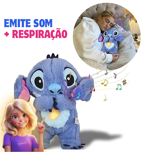Pelúcia Fofinha Stitch Acalma Baby | Varietah Kids®