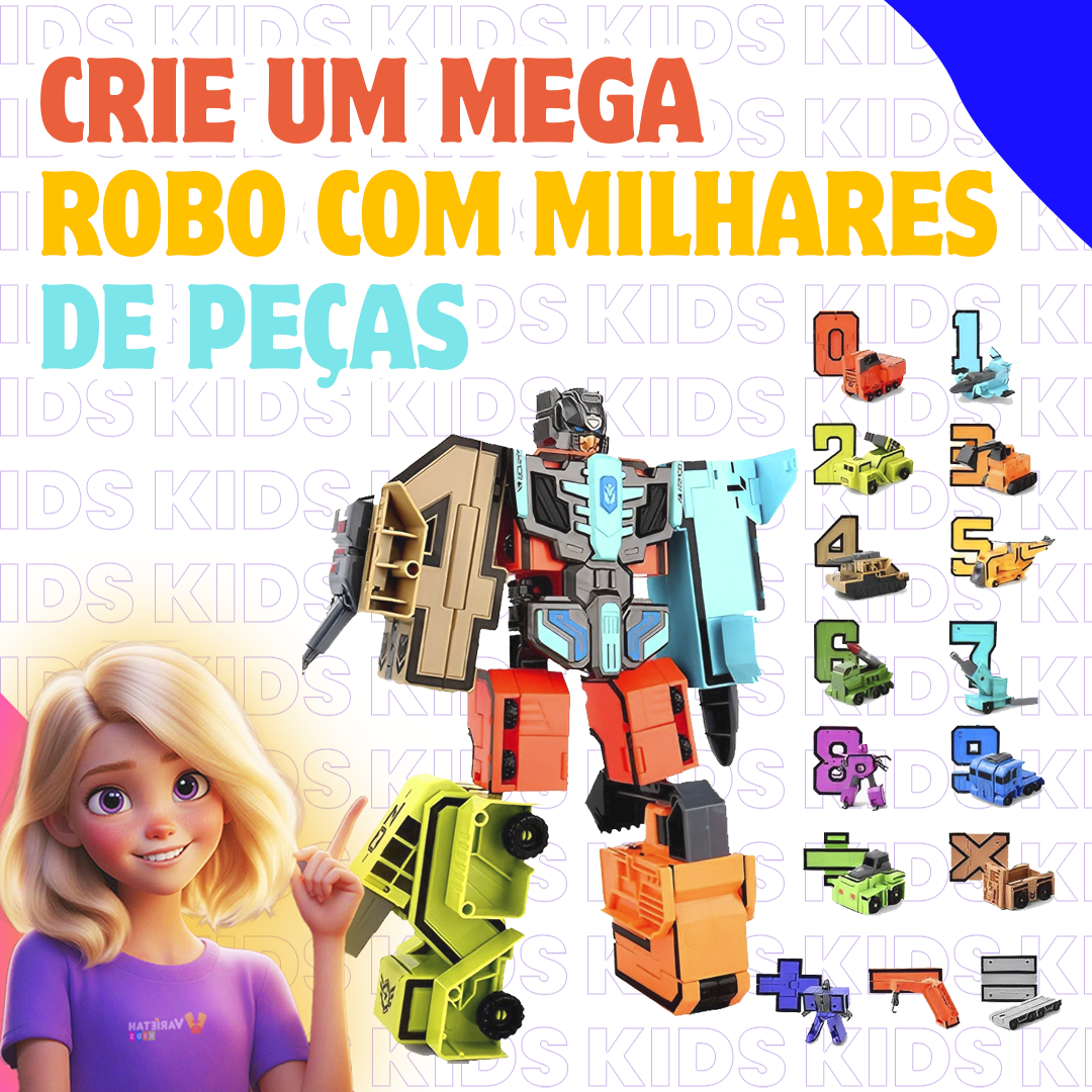 Robozinho 0-9 Divertido Infantil | Varie