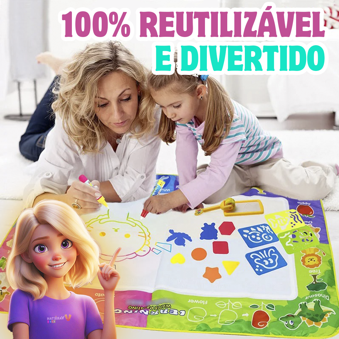 Tapete de Desenho Mágico Infantil | Varie