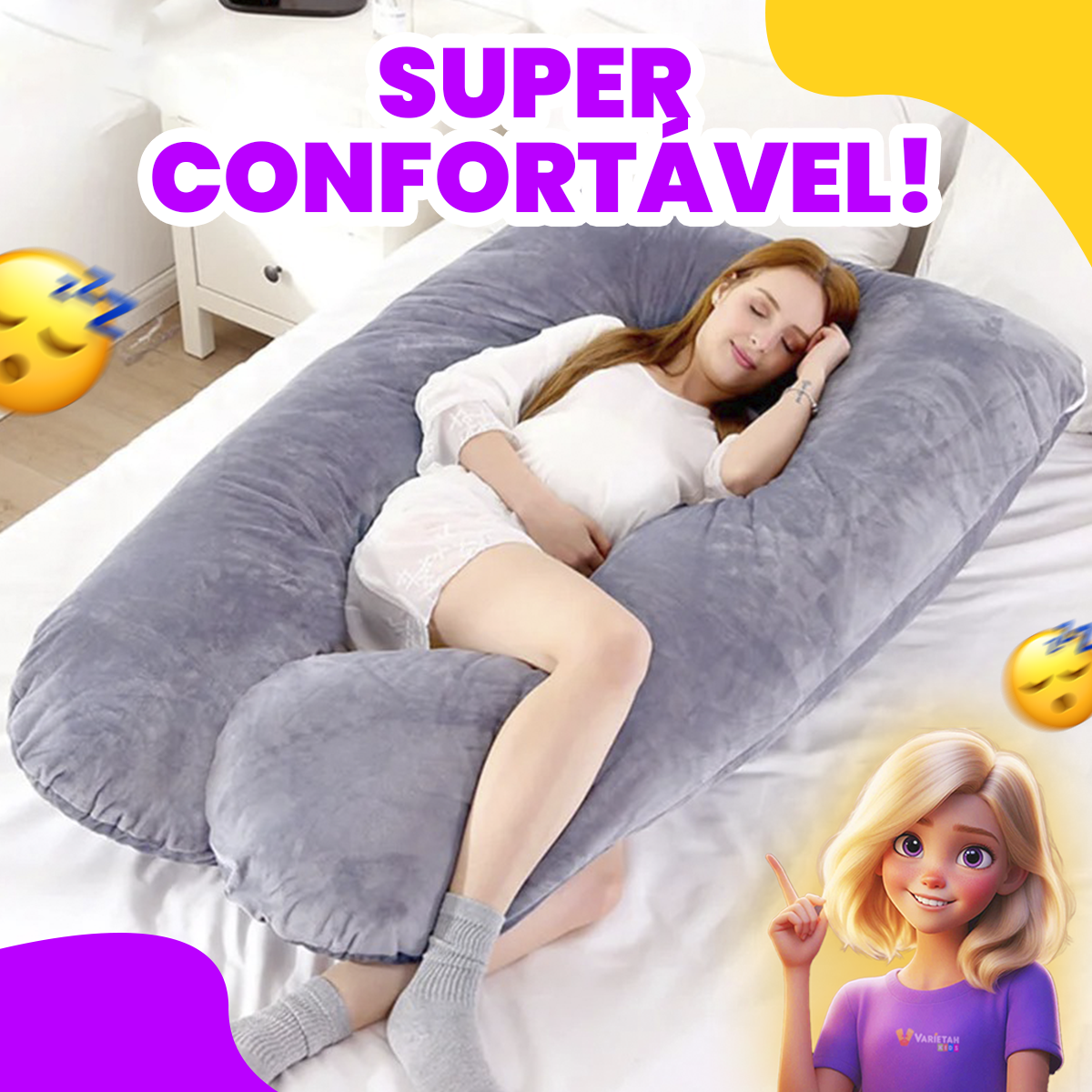 Travesseiro Gigante MultConfort | Varie®