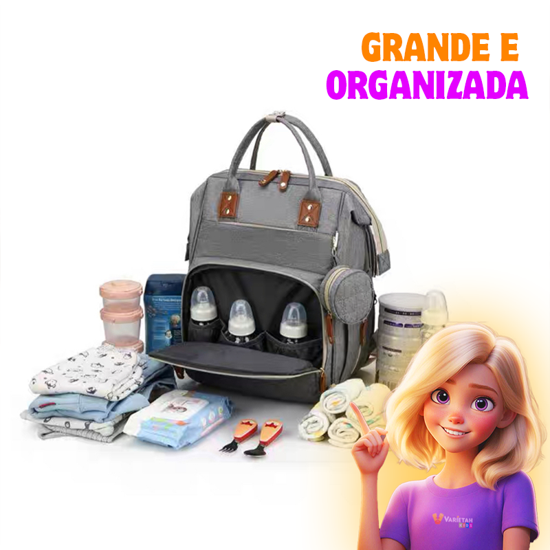 Bolsa Maternidade Mult Confort Vira Berço | Varie™ -