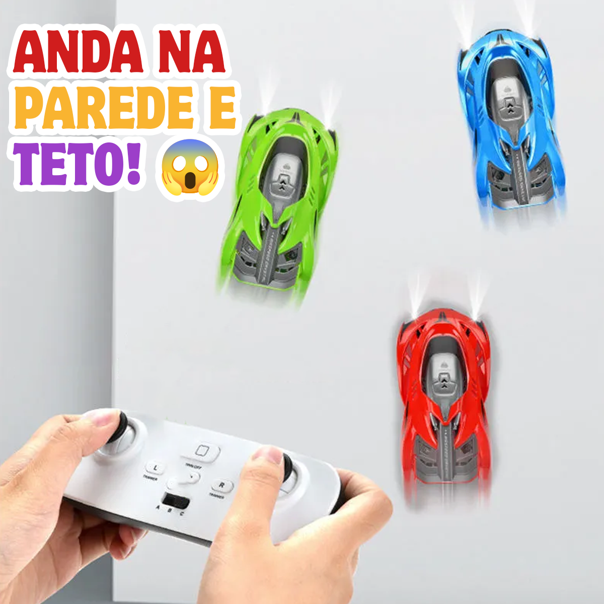 Carrinho Magico Que Anda na Parede Infantil | Varie