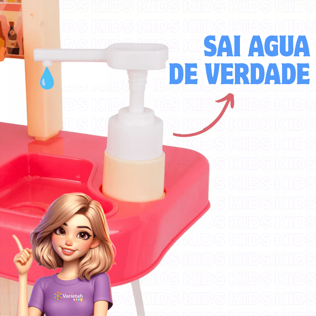 Mini Cozinha Infatil Completa Premium | Varie™