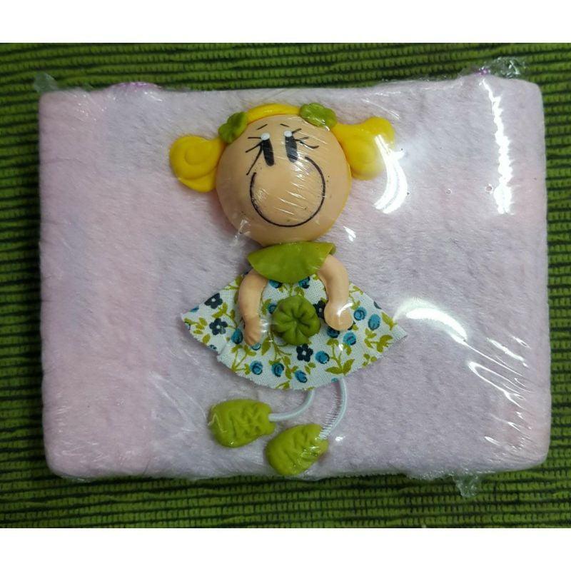 Biblia com capa pelúcia infantil