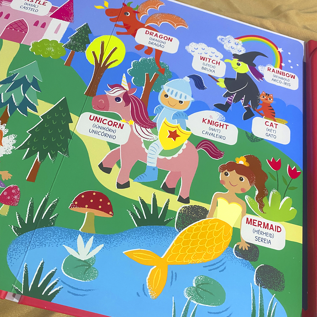 Livro Sensorial Sonoro em Inglês 100 Sons | Varie™