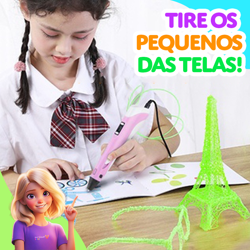 Caneta Mágica de Desenho Infantil | Varie