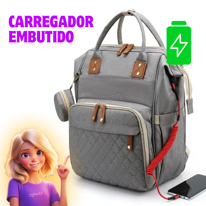 Bolsa Maternidade Mult Confort Vira Berço | Varie™ -