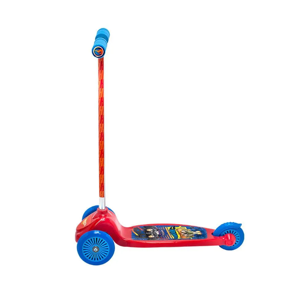 Patinete Infantil 3 Rodas Hot Wheels Base Larga