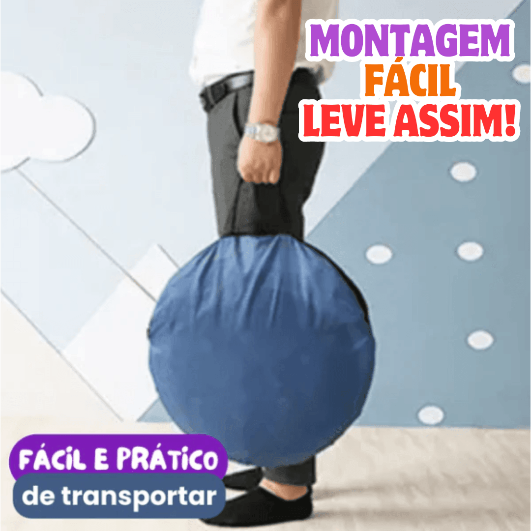 Castelinho Mágico com Túnel Divertido | Original Varietah Kids™