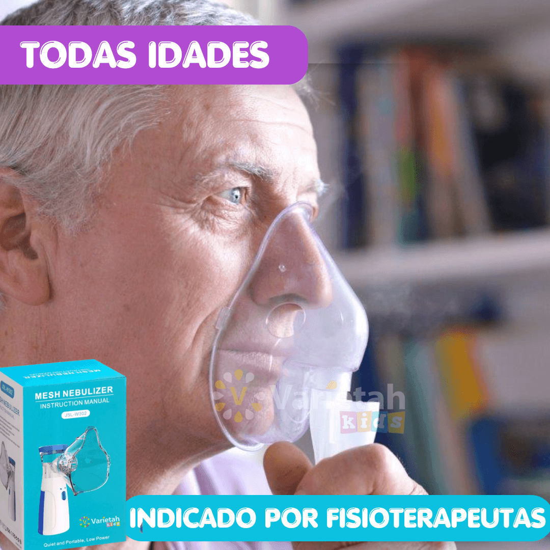 Inalador Portátil Silencioso Recarregável | Varie™ (LEVE 2 NA PROMOÇÃO)