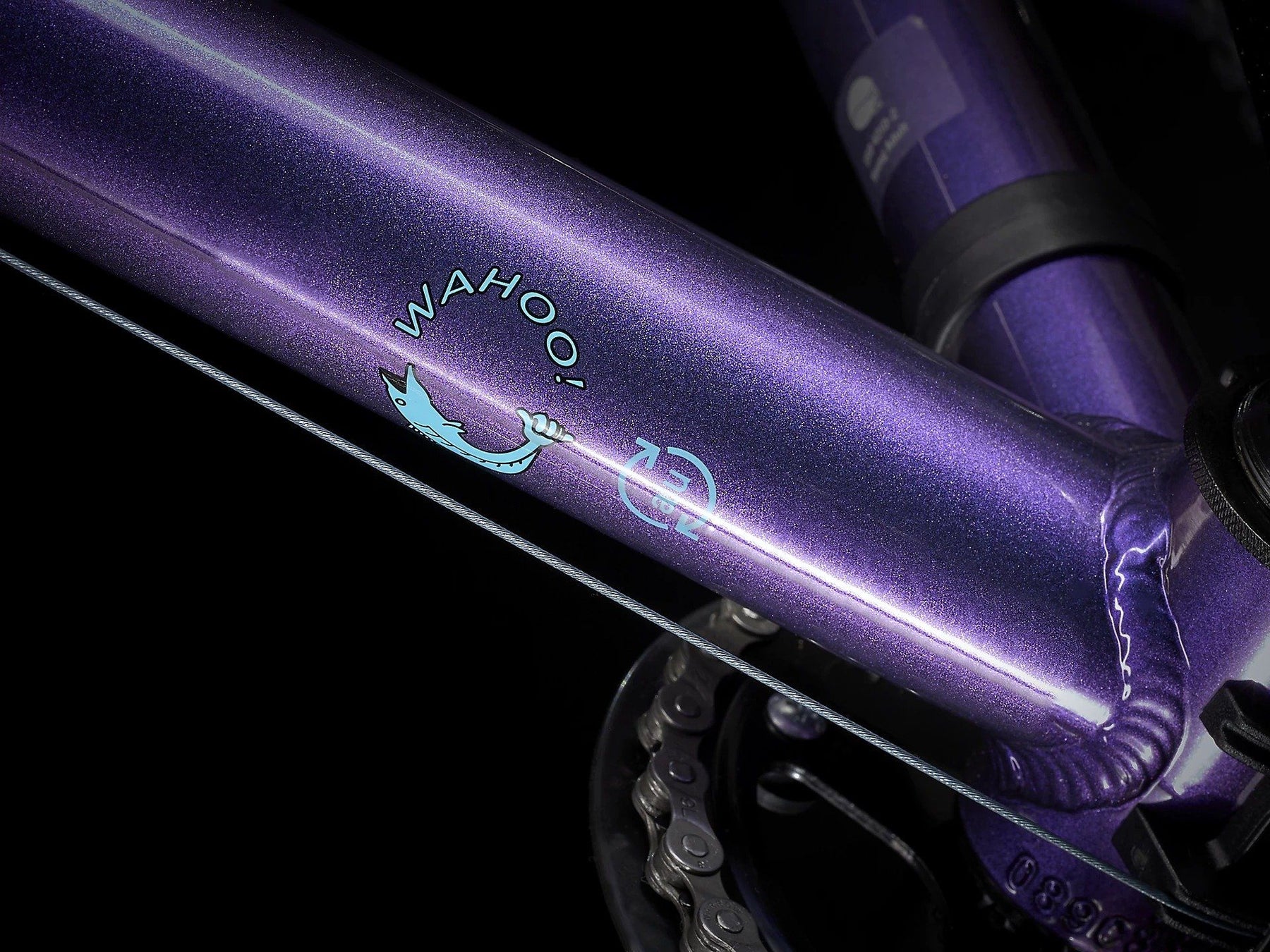 Bicicleta Infantil Trek Wahoo Aro 20 Purple Flip