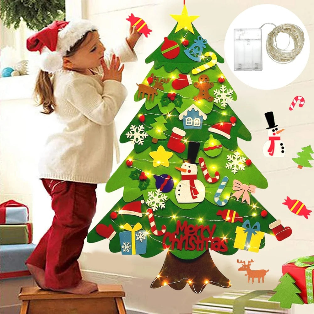 Árvore de Natal Feltro 100% Personalizável | Varie™