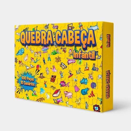 Kit Com 10 Quebra Cabeças Evangélico - 60 Peças Cada