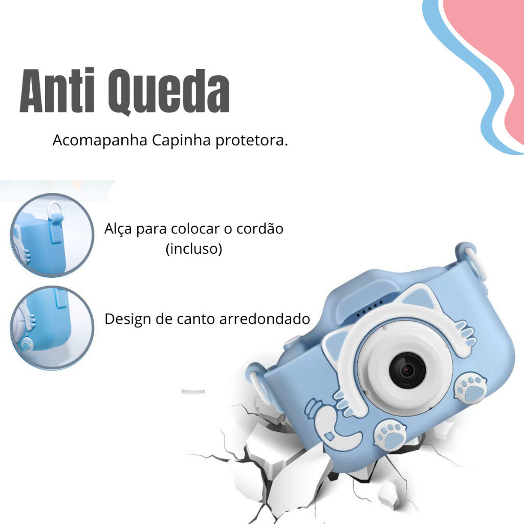 Câmera Digital Infantil PRO Resistente | Varie™