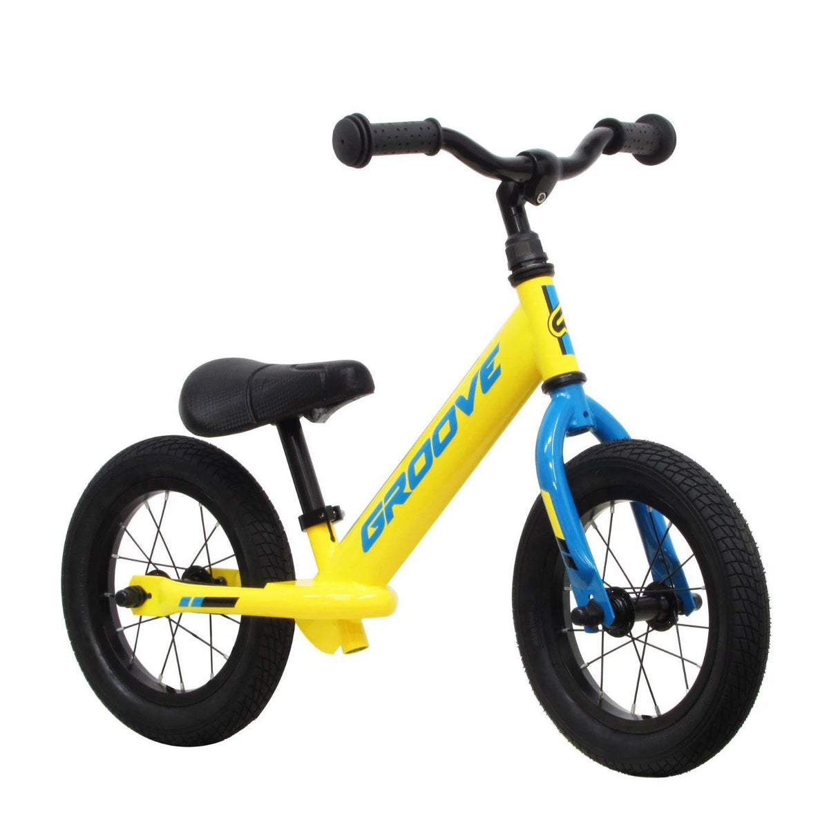 Balance Bike Infantil Groove Aro 12 - Amarela