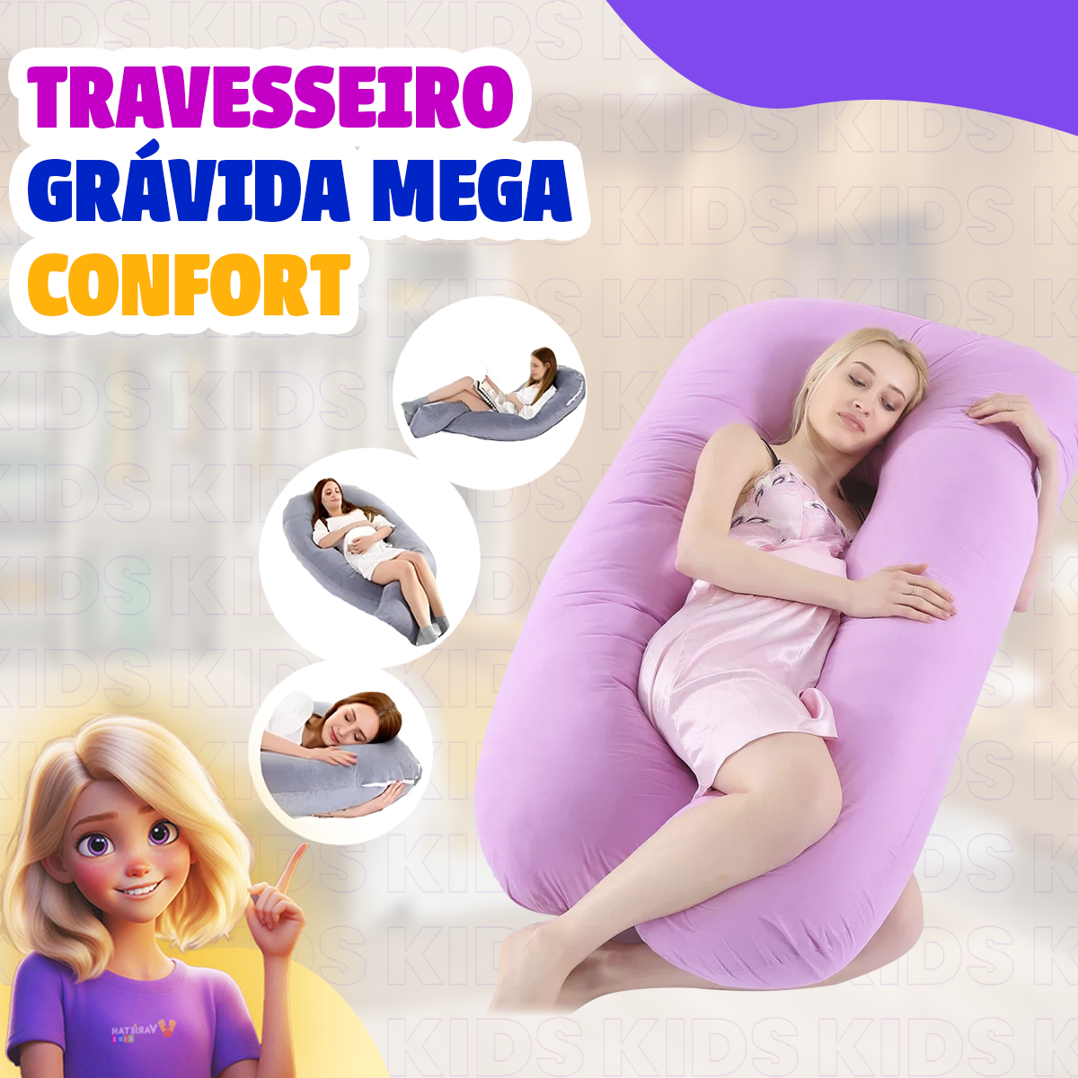 Travesseiro Gigante MultConfort | Varie®