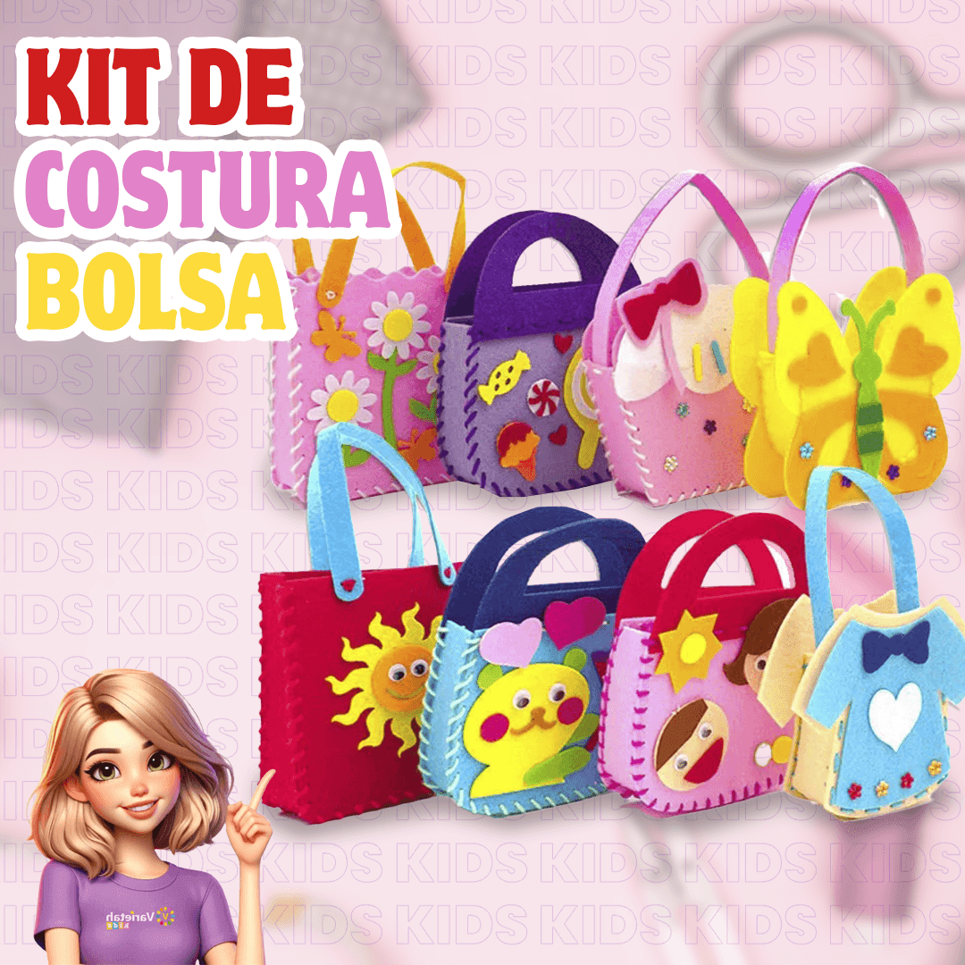 Kit de Costura Bolsa - FRETE GRÁTIS | Varie™