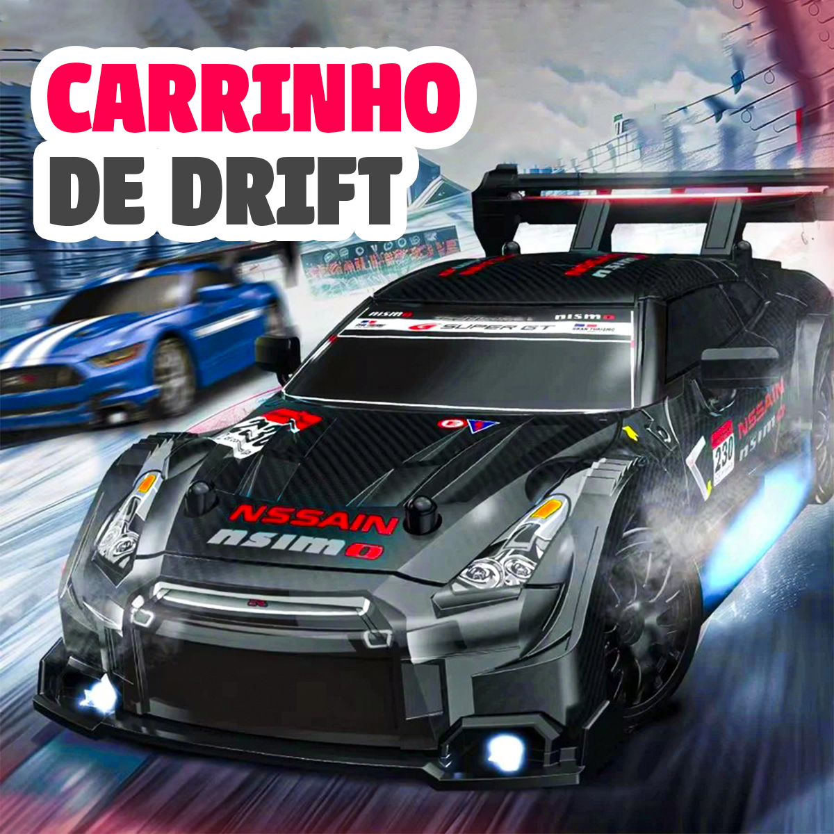 Carrinho Controle Remoto Drift - VarietahKids®