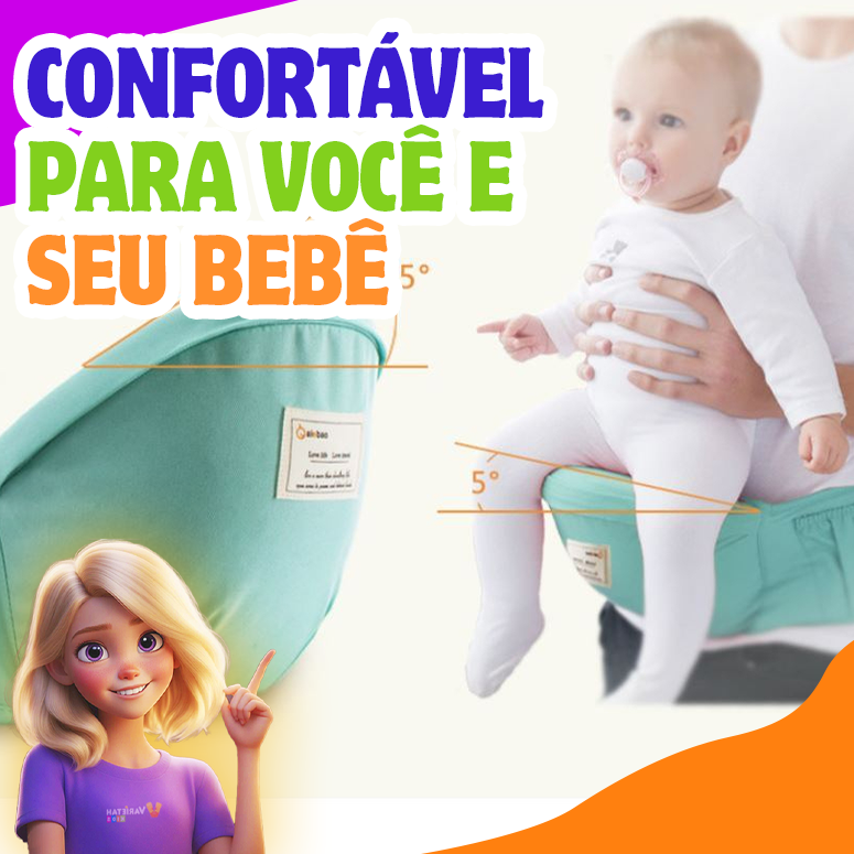 Cinta Banquinho Canguru Baby | Varie™