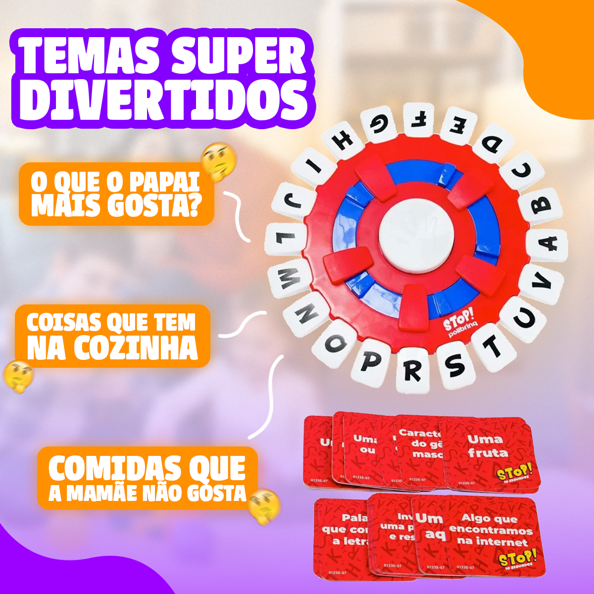 Stop Divertido em Família em PORTUGUÊS | Varie Kids™
