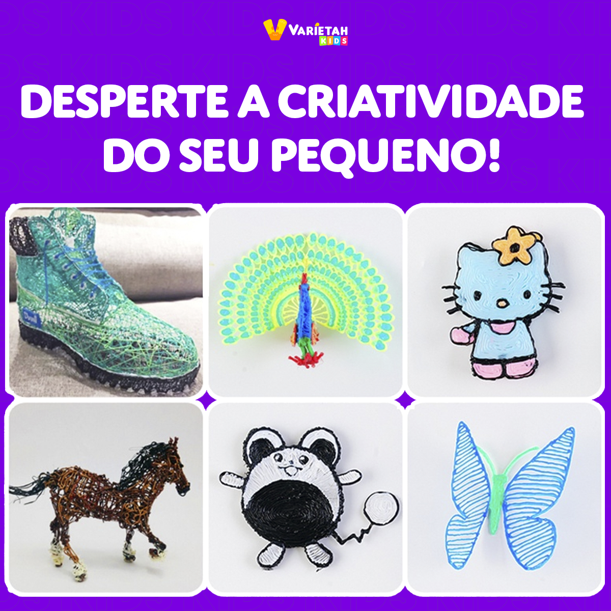 Caneta Mágica de Desenho Infantil | Varie
