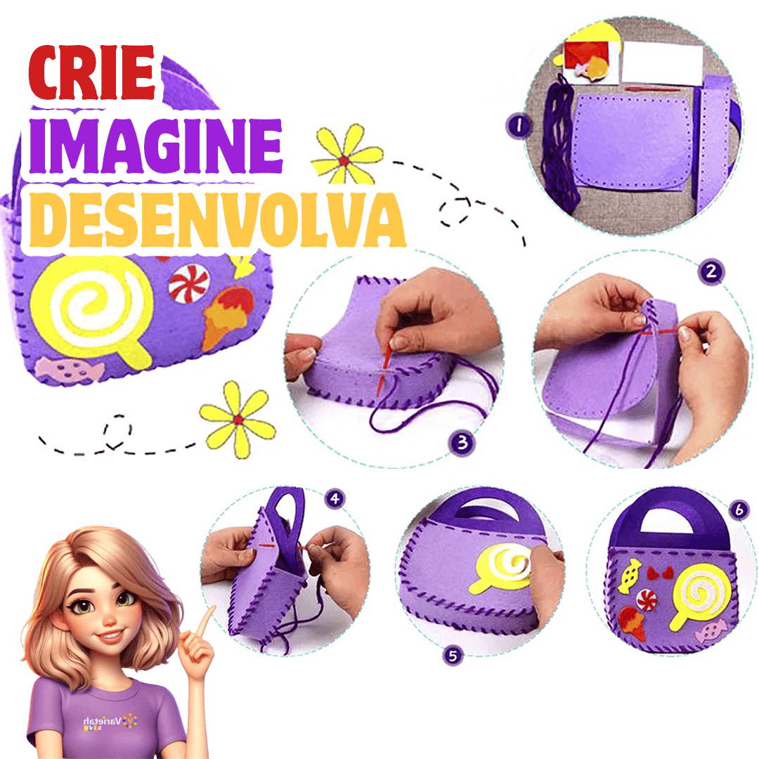 Kit de Costura Bolsa - FRETE GRÁTIS | Varie™