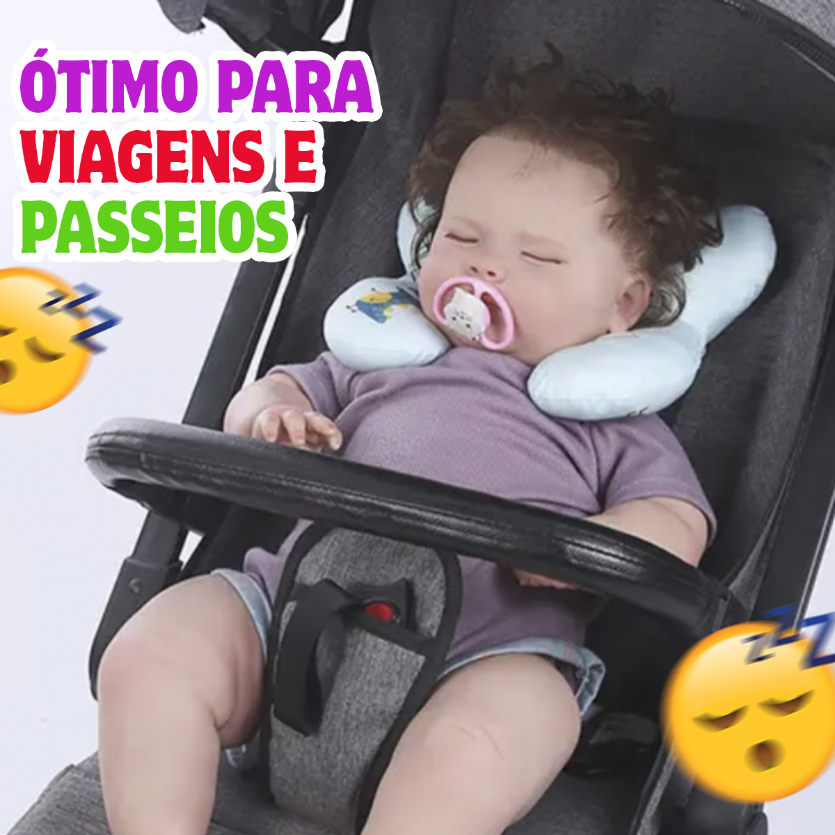 Almofadinha Baby Super Confortável 03 Meses á 4 Anos | Original Varietah Kids™