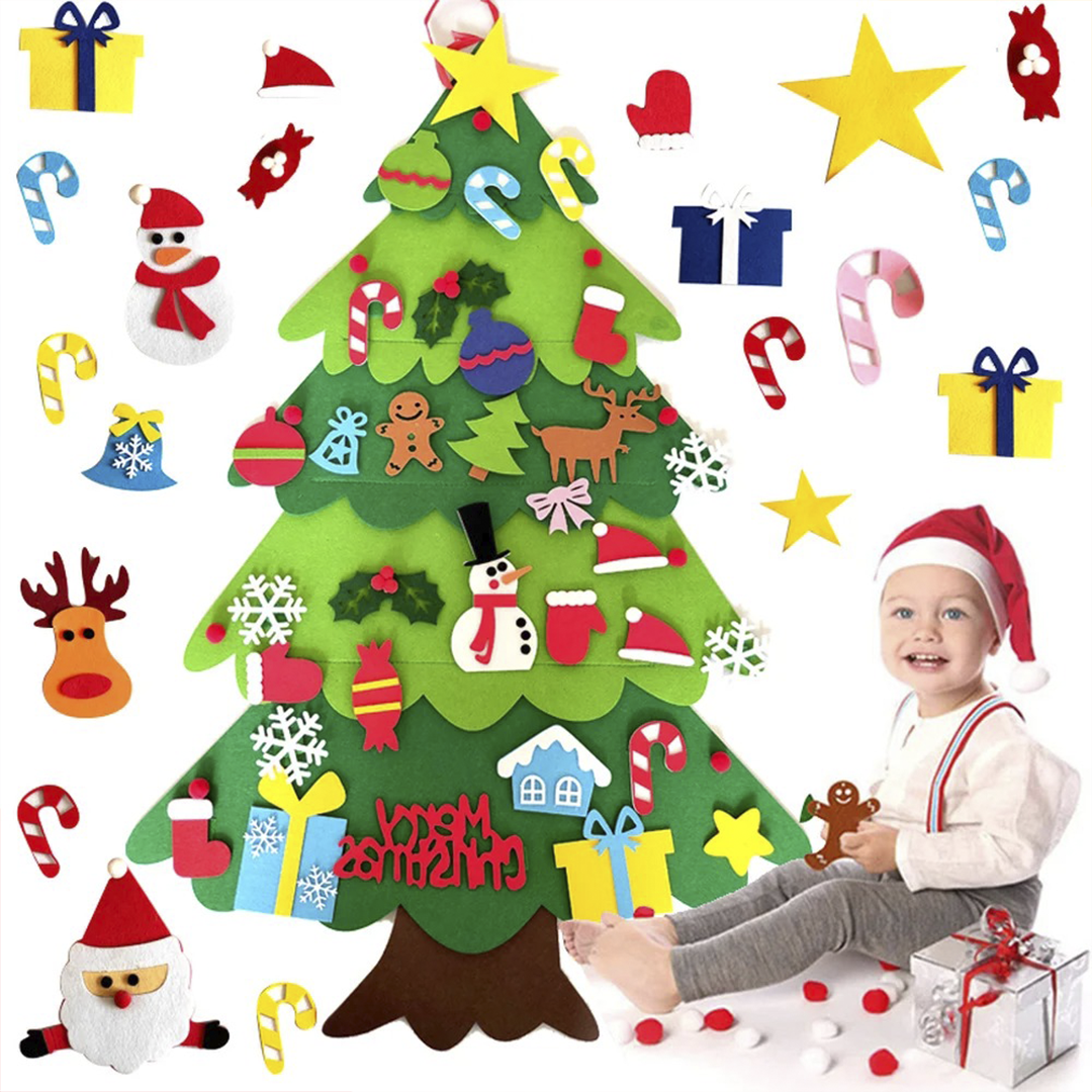 Árvore de Natal Feltro 100% Personalizável | Varie™