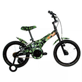 Bicicleta Infantil Aro 16 Camuflada Verde