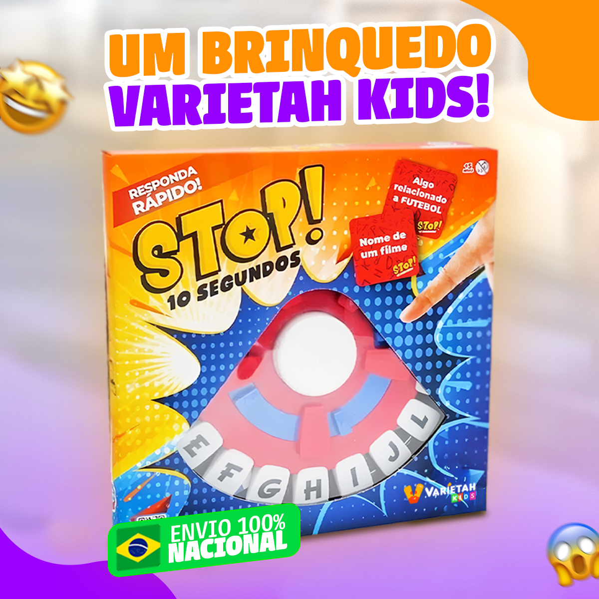 Stop Divertido em Família em PORTUGUÊS | Varie Kids™