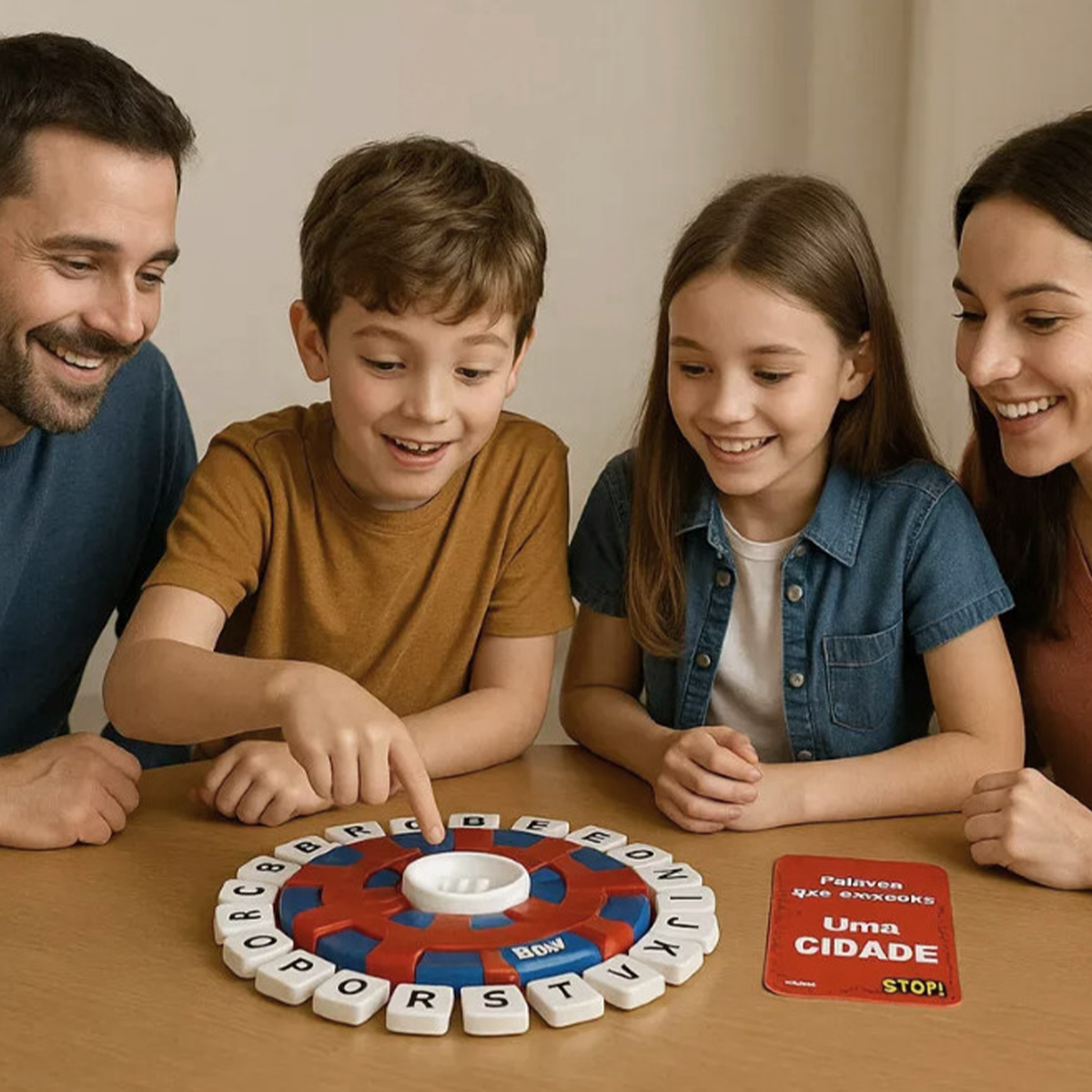 Stop Divertido em Família em PORTUGUÊS | Varie Kids™