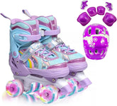 Patins Infantil 4 Rodas, Ajustável em 4 Tamanhos.