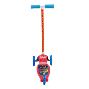 Patinete Infantil 3 Rodas Hot Wheels Base Larga