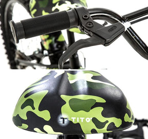 Bicicleta Infantil Groove Aro 20 Camuflada Verde