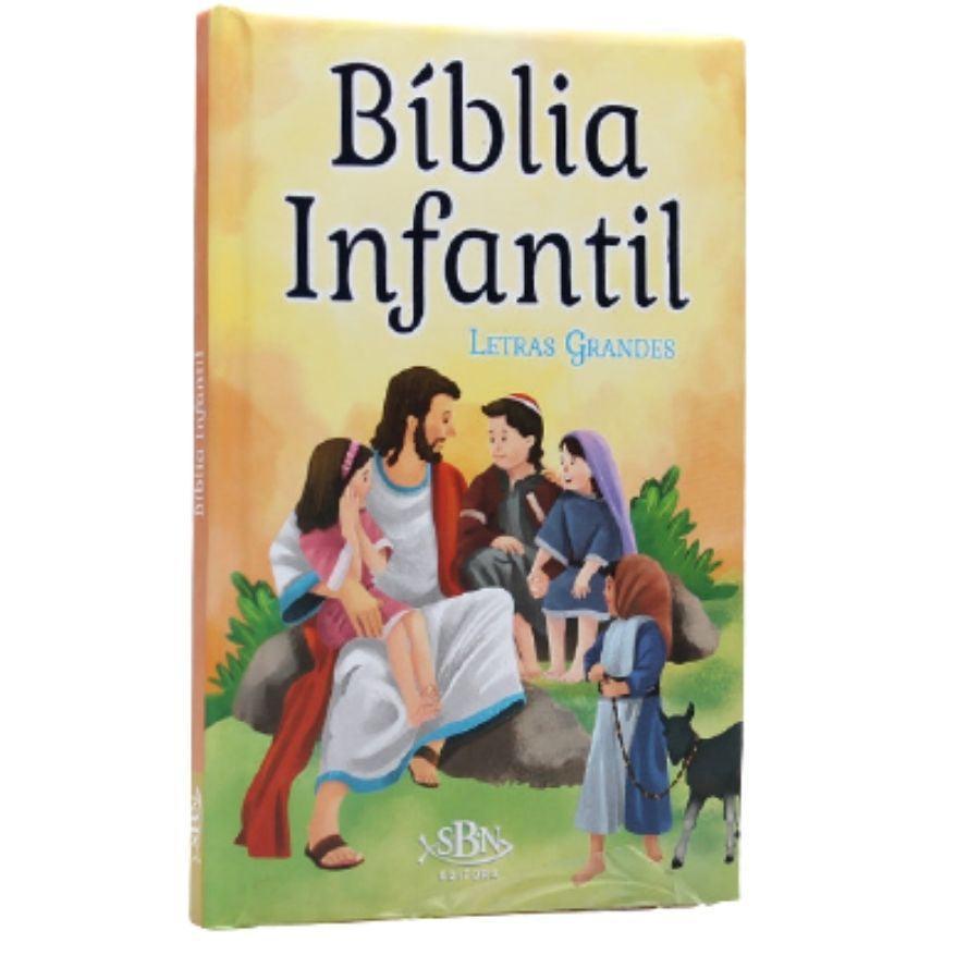 Bíblia Infantil | Letra Grande | Capa Dura Almofadada
