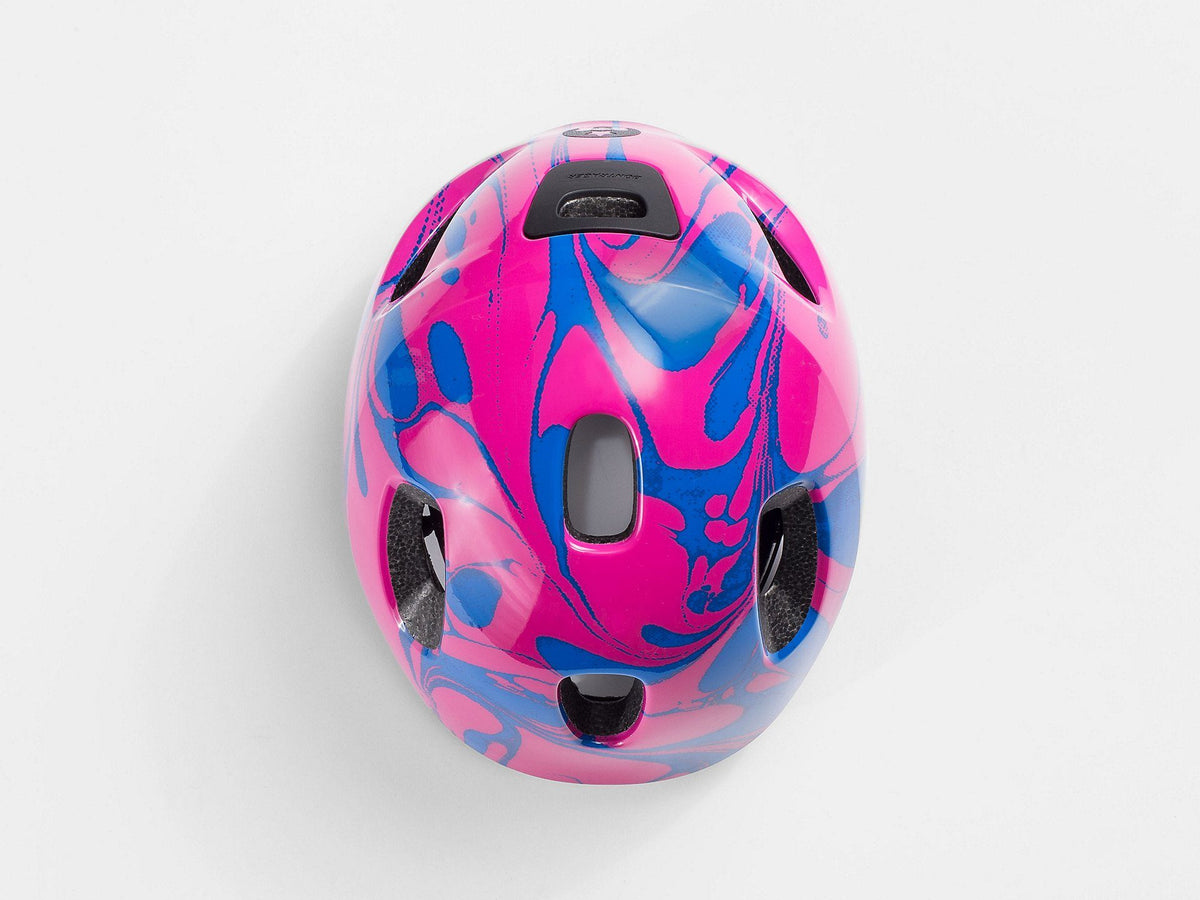Capacete Infantil Bontrager Little Dipper Rosa/Azul