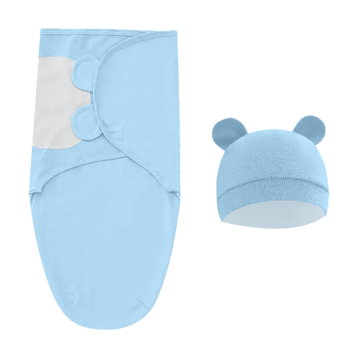 Charutinho + Toquinha Baby 100% Algodão | Varietah Kids®