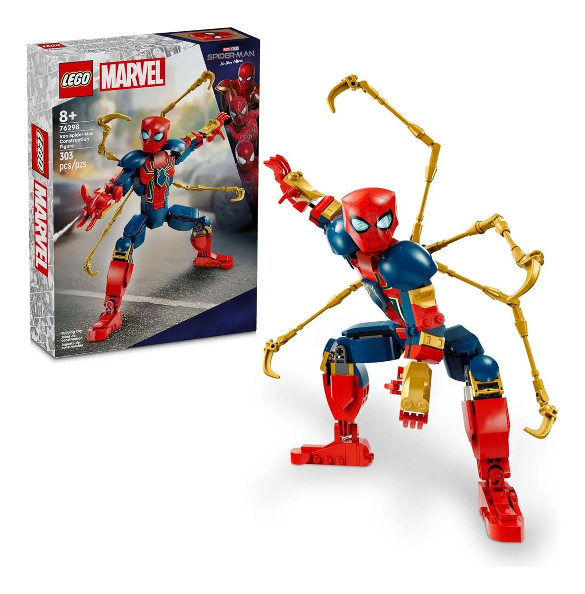 Boneco Lego Super Heroes Marvel Iron Spider-Man