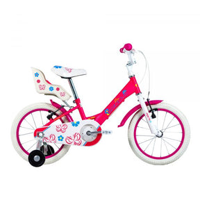 Bicicleta Infantil Groove My Bike Aro 16 Rosa c/ Porta Boneca