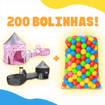 Castelinho Mágico com Túnel Divertido | Original Varietah Kids™