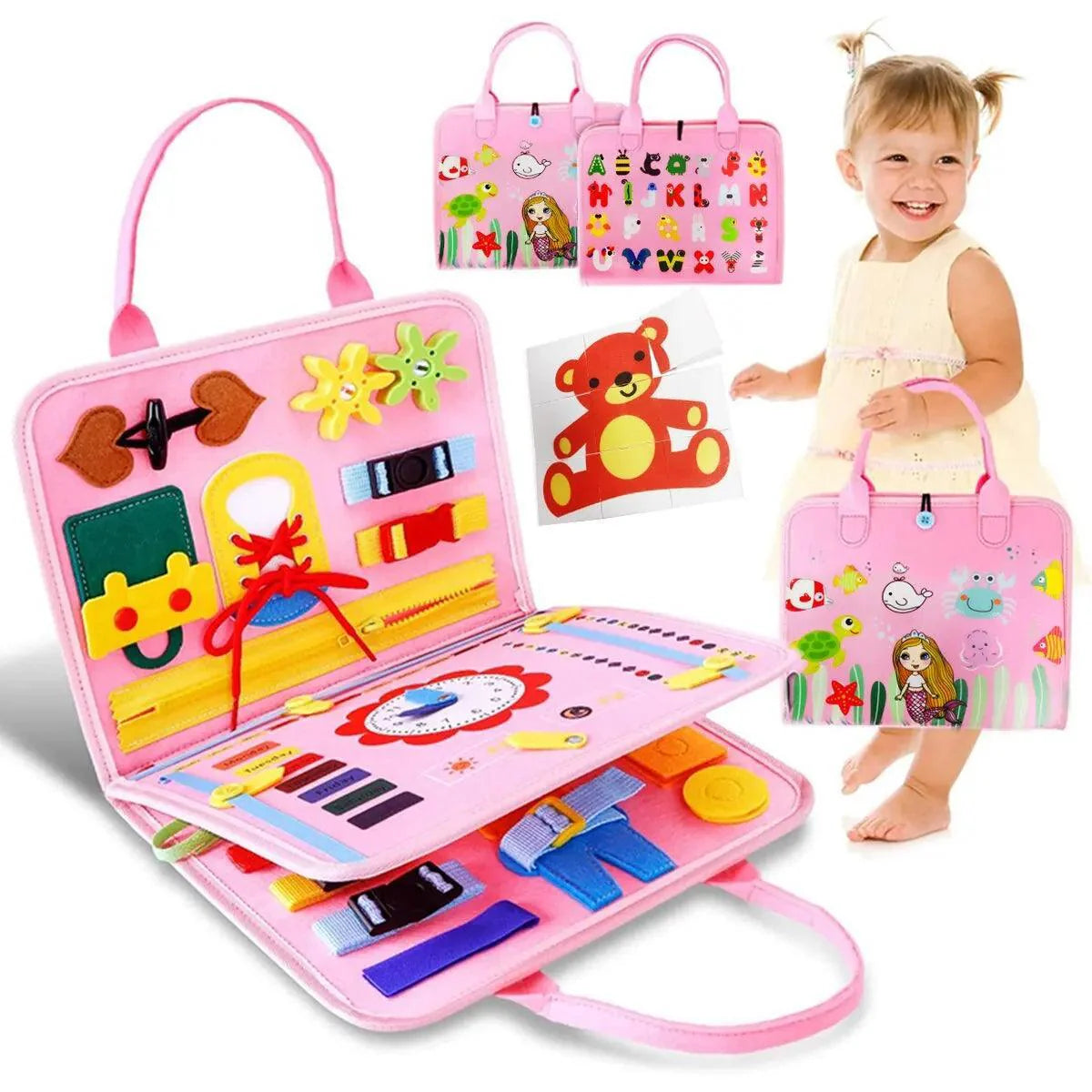 Livrinho Sensorial Montessori Artesanal | Varie™