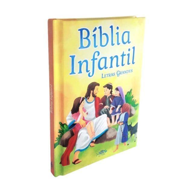 Bíblia Infantil | Letra Grande | Capa Dura Almofadada
