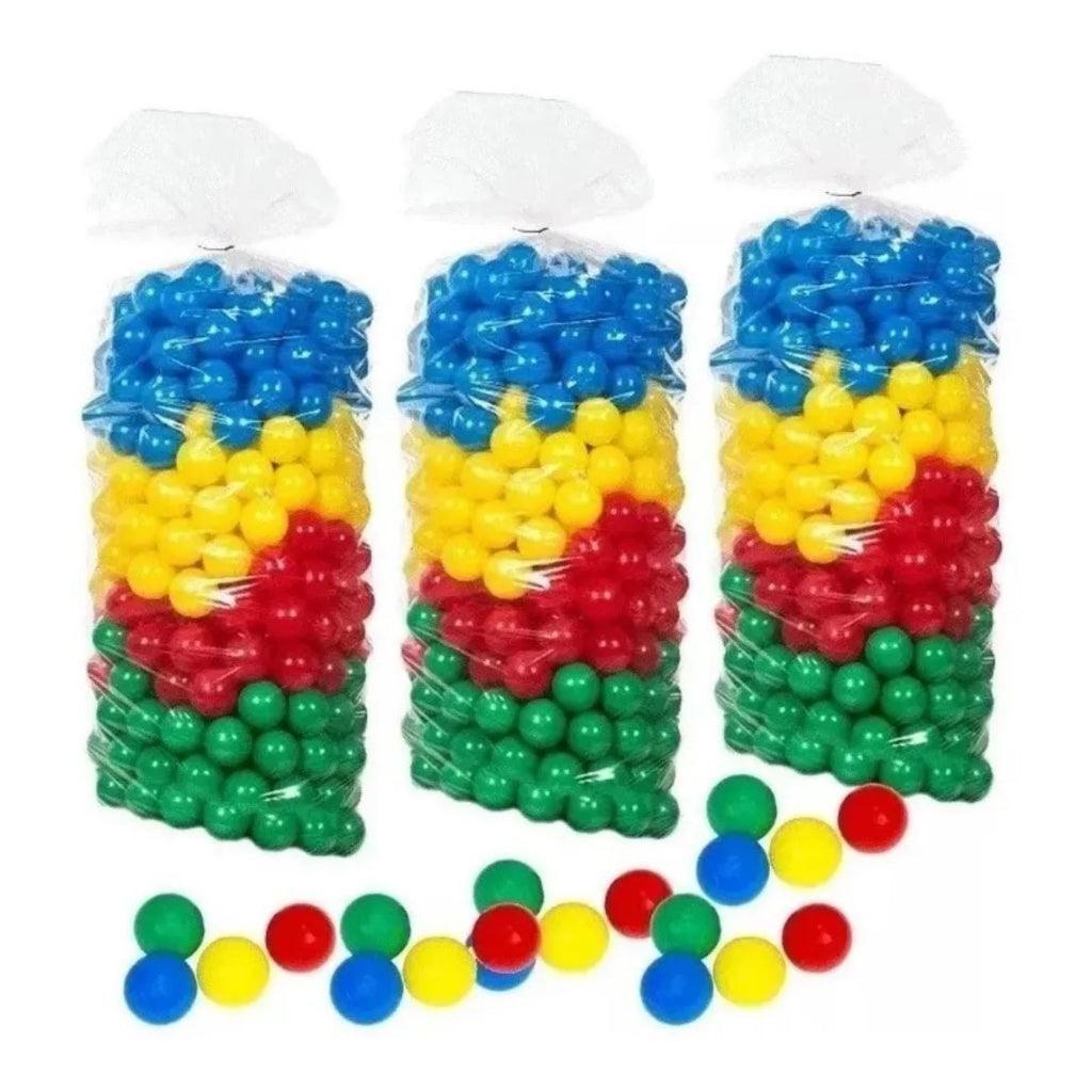 100 Bolinhas de Piscina Coloridas