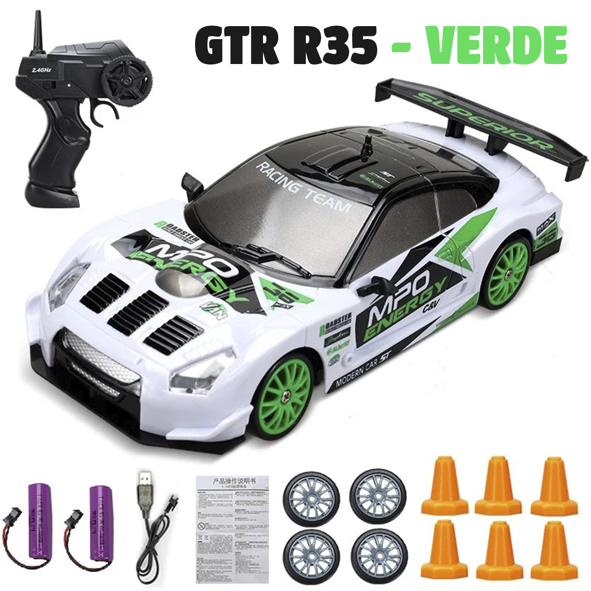 Carrinho Controle Remoto Drift - VarietahKids®